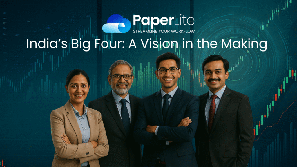 India's Big 4 uses PaperLite