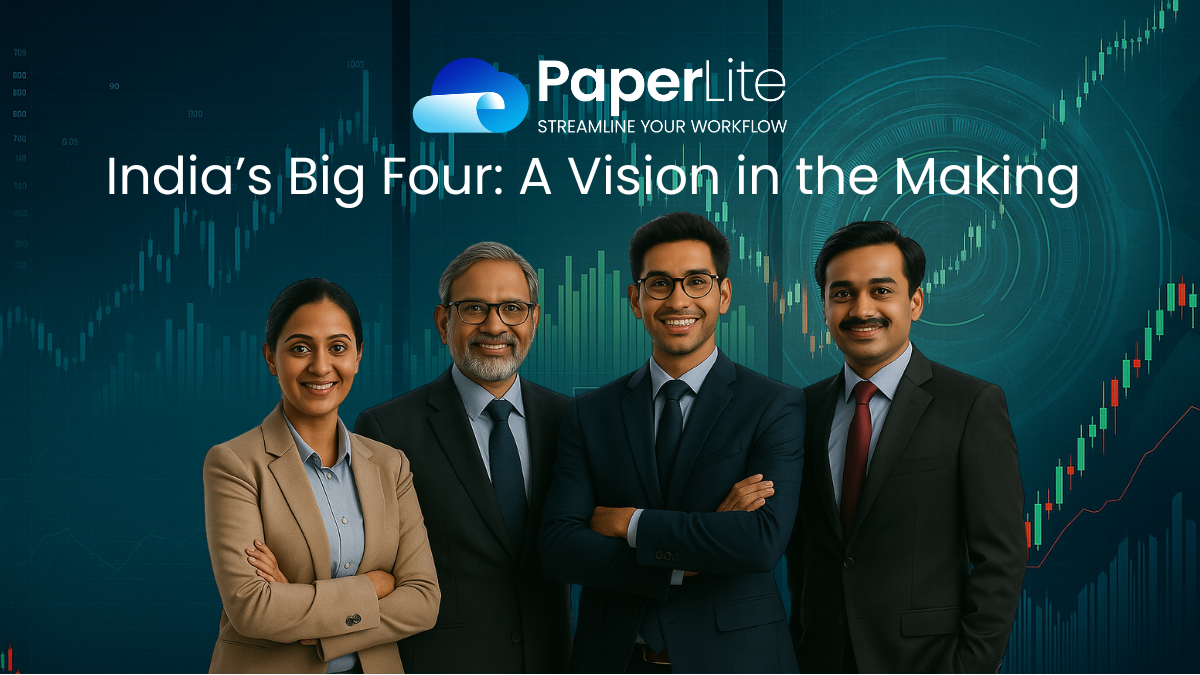 PaperLite is supporting the Big4 of India